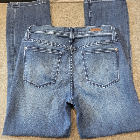 LILA RYAN Cortland Distressed Crop Mid Rise Jeans Size 27 - Picture 5 of 13